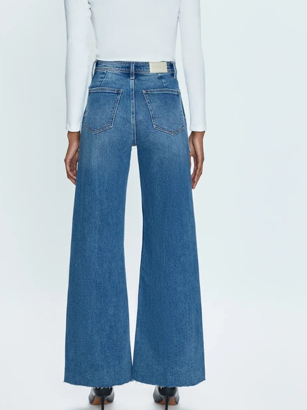 PISTOLA PENNY HIGH RISE WIDE LEG JEANS CANAL WASH Women’s Size 31 NWOT - Picture 2 of 13